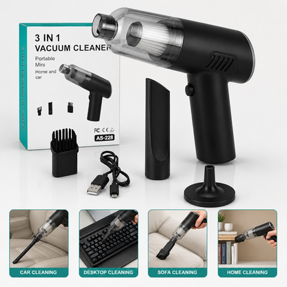 Portable Air Duster Wireless Vacuum Cleaner