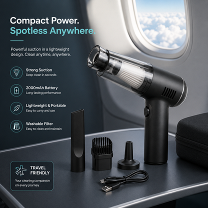 Portable Air Duster Wireless Vacuum Cleaner