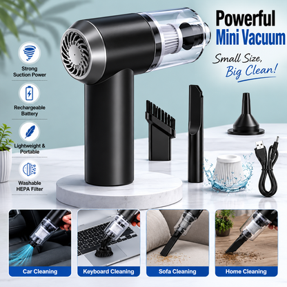 Portable Air Duster Wireless Vacuum Cleaner